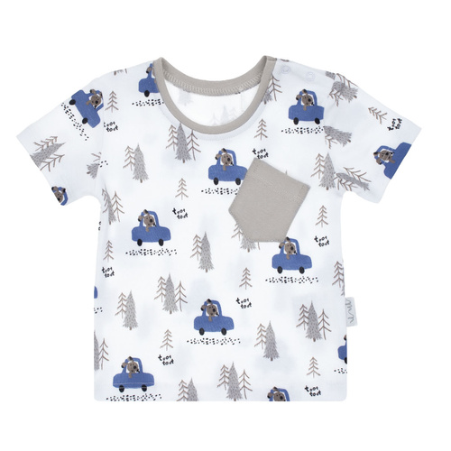 214138 Bluză cu mâneci scurte „Muki” Nicol