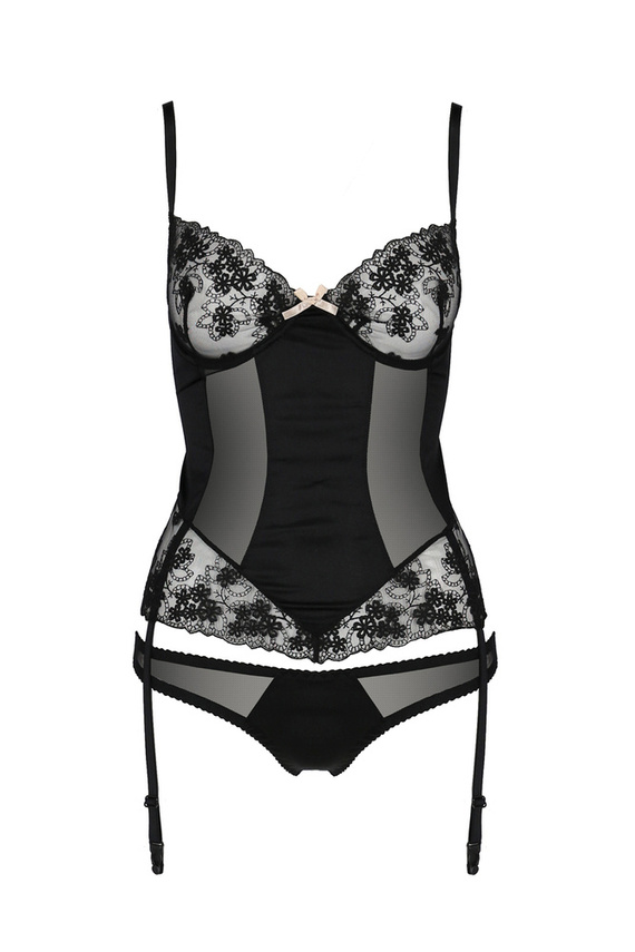 Ginger Corset gorset damski Casmir czarny 