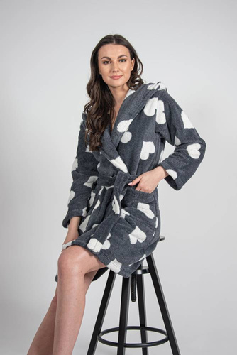 671 Hearts Halat scurt pentru femei Forex - grafit