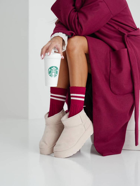 1542-001 Ciorapi dama Braid Milena - visiniu