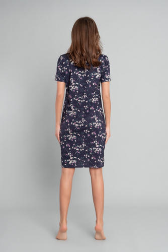 Evita cămașă de noapte cu mânecă scurtă Italian Fashion - print