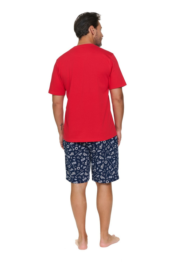 Pijamale bărbați Doctor Nap 7553 Sunny Coast din bumbac, pantaloni scurți