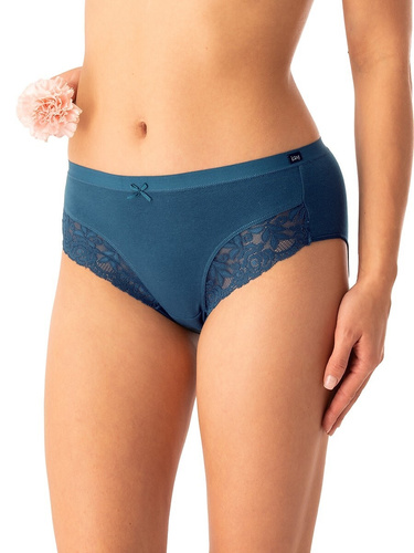 Slip dama Key LPC 577 smarald – bumbac, confortabil, set 2 piese