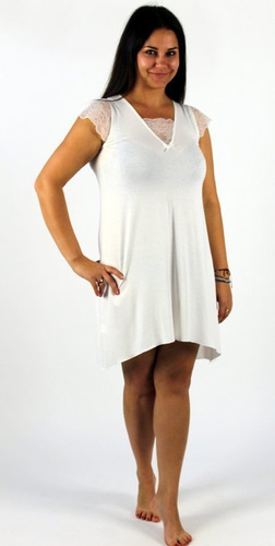 340 Cămașă de noapte Fanny Forex - alb