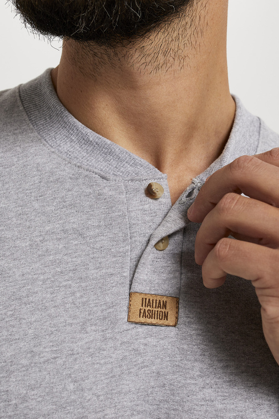 Set trening Leader lung. mânecă, lungime. pantaloni Italian Fashion - melange