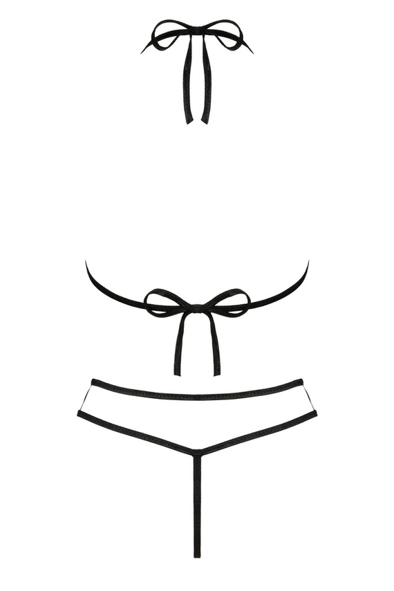 Jimena Black Komplet damski LivCo Corsetti Fashion  