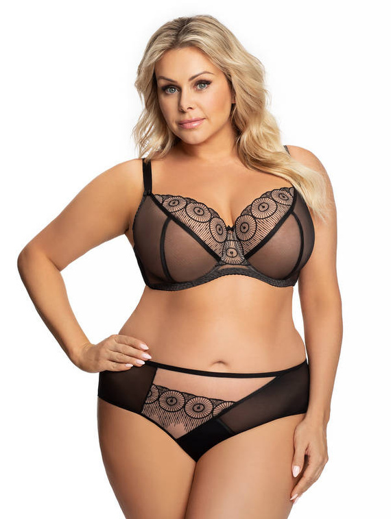 Gorsenia K 683 Lara Soft Bras - negru