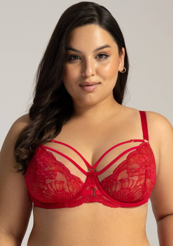 1824/1 Sutien moale Ava Roșu