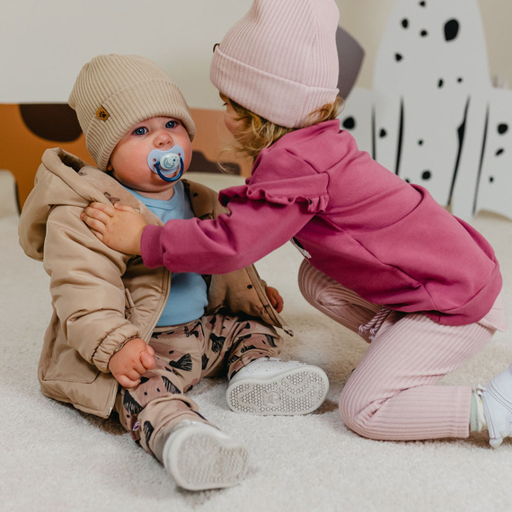 Geaca de iarna Puppy Playtime Eevi - bej