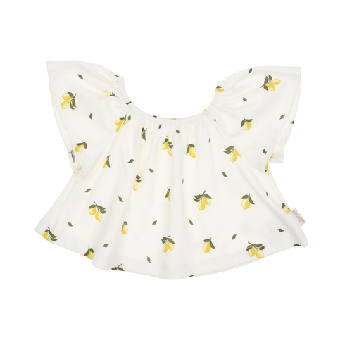 212138 Bluză cu mâneci scurte „Tola” Nicol - crem