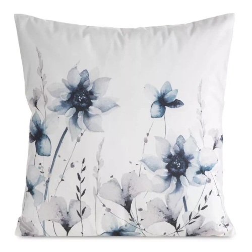 Față pernă 45x45 Mink 37 Eurofirany catifea flori decorativă