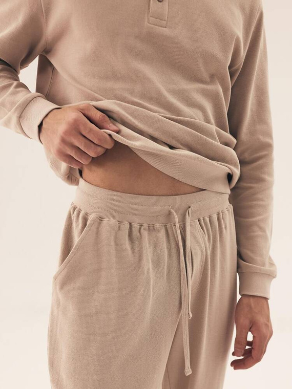 42638 Pijamale pentru bărbați Henderson Desert - bej