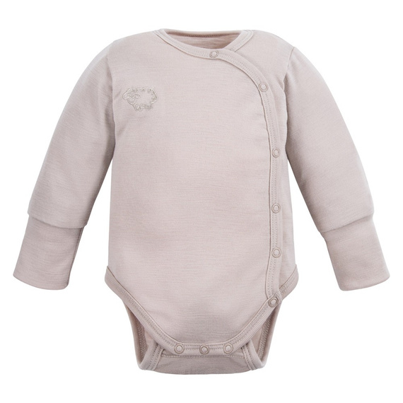 Body Merino din lana merinos Eevi - bej