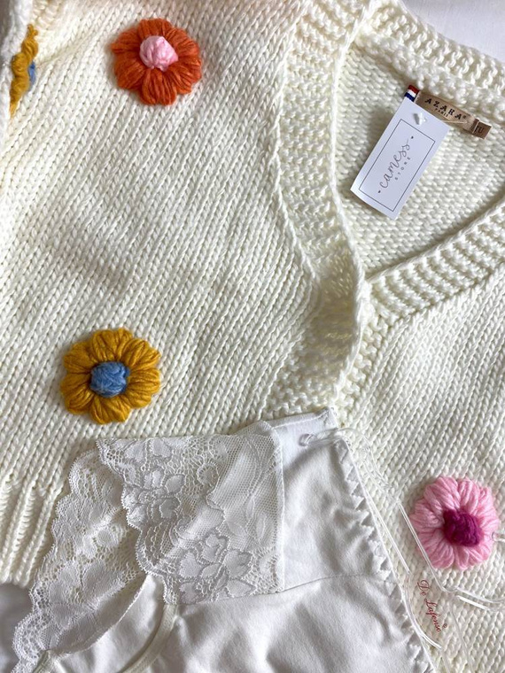 530 Iness Chiloți cu talie înaltă De lafense - alb