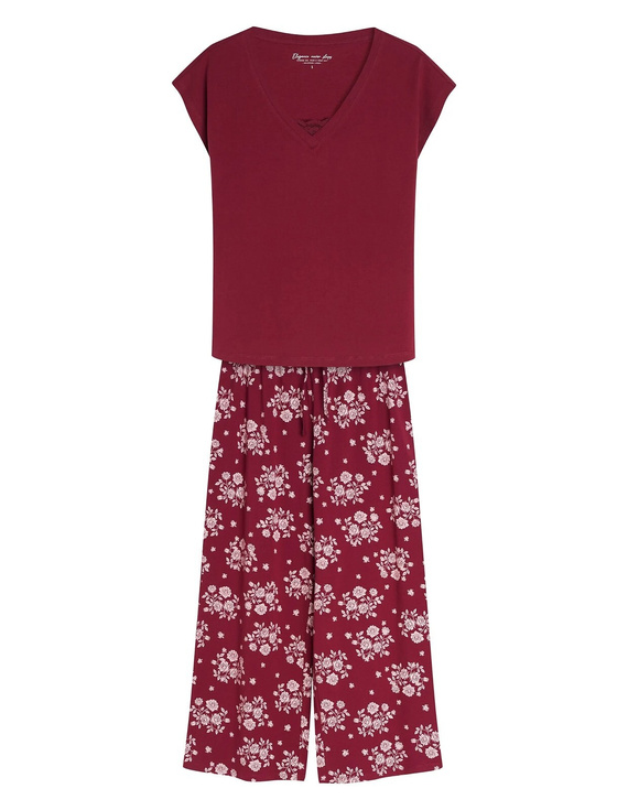 Henderson Greta 45405 Pijamale damă 100% bumbac dantelă pantaloni lungi