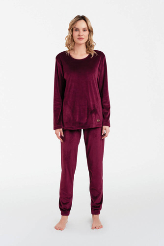 Set pentru femei Akara Italian Fashion - burgundy 