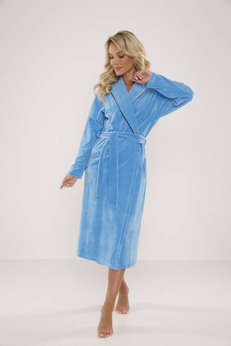 389 / 390 Lydie Halat de damă Forex - albastru