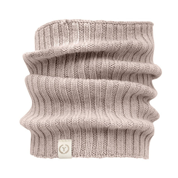 Eșarfă din lână merinos Yosoy Cocoa Milk – pentru copii, termoactivă și hipoalergenică