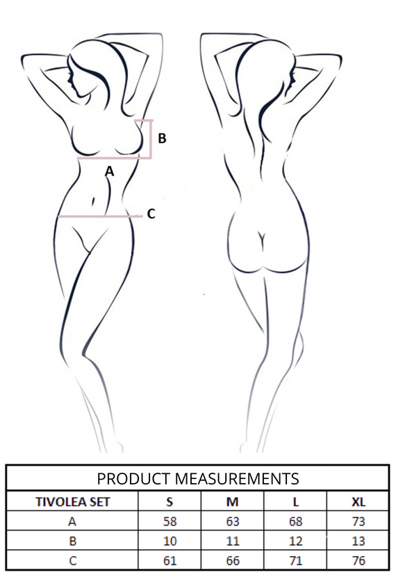 Set Tivolea Violet Passion mov – un set elegant de lenjerie intimă pentru femei