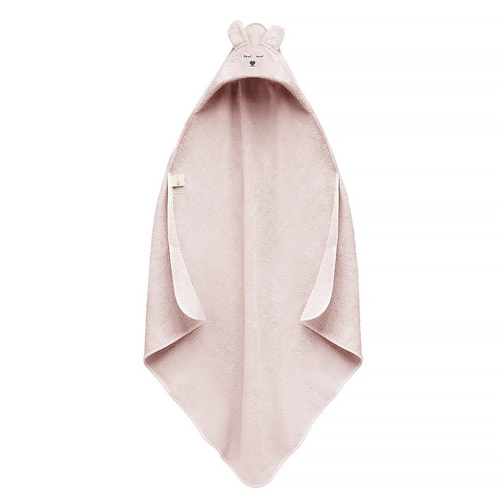 Prosop din bambus Yosoy cu urechi - roz pudrat