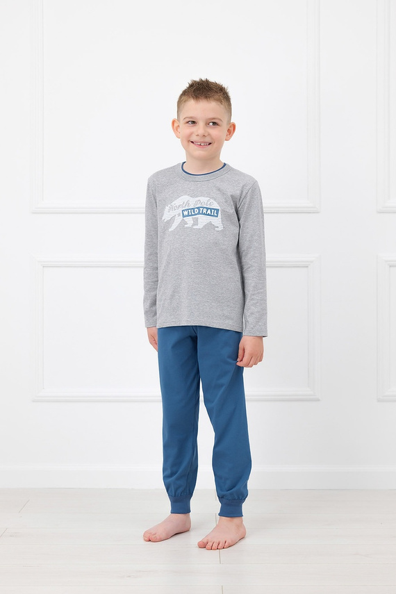 Pijama băiat Shiba Italian Fashion 100% bumbac șort