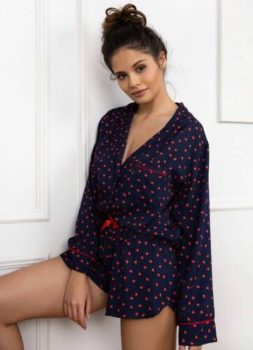 Pijamale Maisie Sensis pentru femei - Albastru marin