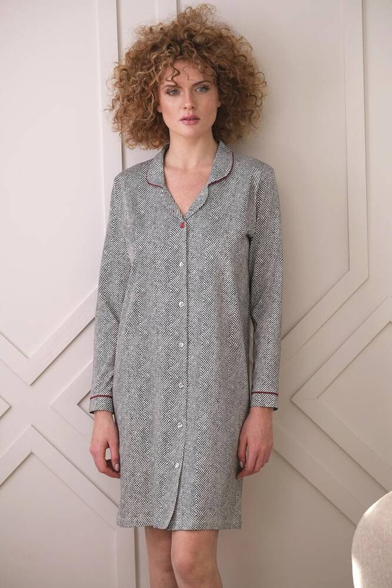 Cămașă de noapte 409 Cana - grafit