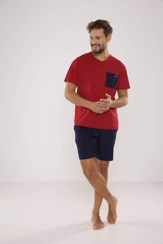 646 Kevin Pijama pentru bărbați De Lafense - maro