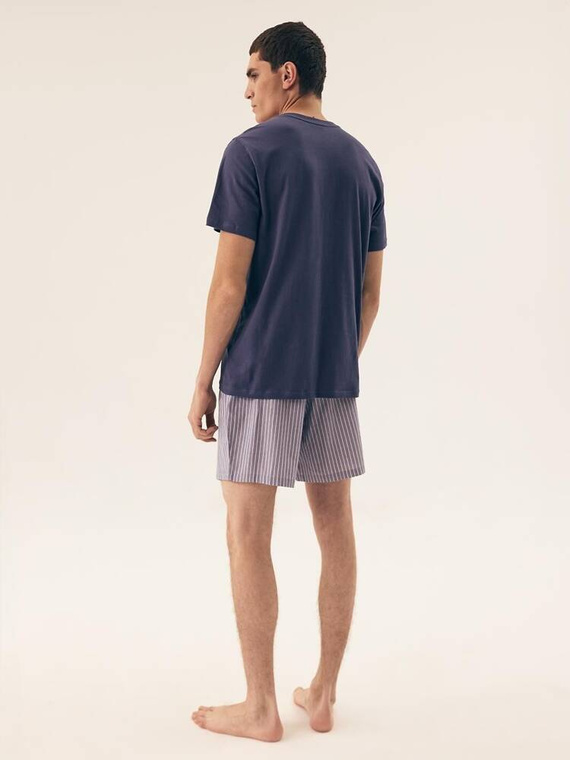 42789 Pijamale pentru bărbați Octave Henderson - bleumarin