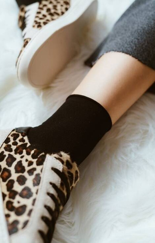 art.125 Bamboo Ciorapi dama Steven - 001 negru