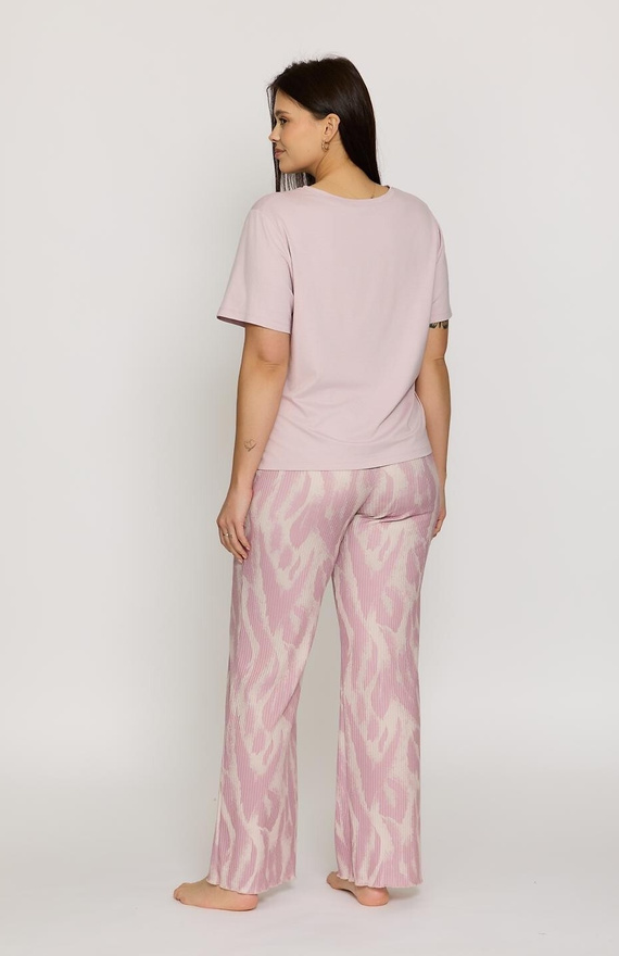 Pijamale damă Noa PW82 Mefemi by Nipplex, vâscoză, pantaloni lungi