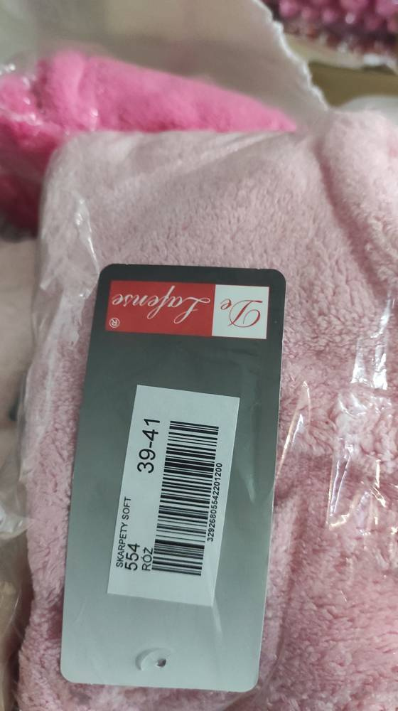 553/554 Șosete de somn Wellsoft Smooth De Lafense - roz