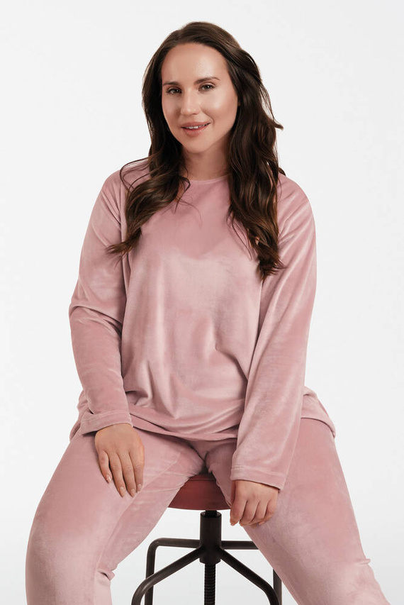 Set pentru femei Akara Italian Fashion - roz pudră 