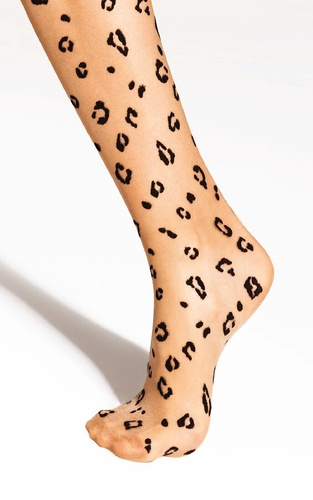 Șosete la modă până la genunchi, model 28, 20 den, Gatta daino – pete, manșetă necompresivă