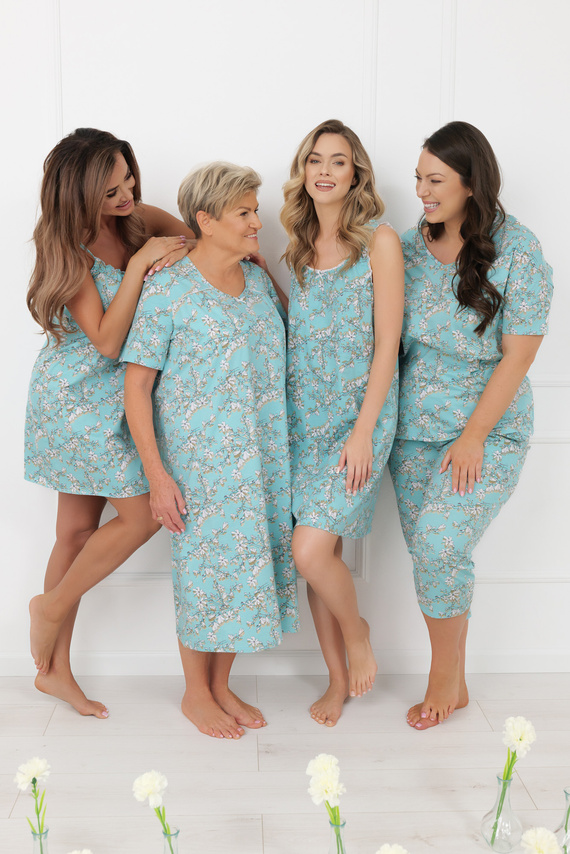 Hikari Italian Fashion pijama damă 100% bumbac vară