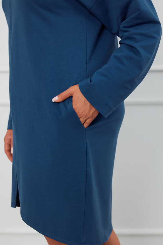 Halat cu fermoar pentru femei Grafi Modă italiană - denim 