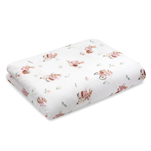 Cuvertura din bambus Travel Bunny Yosoy