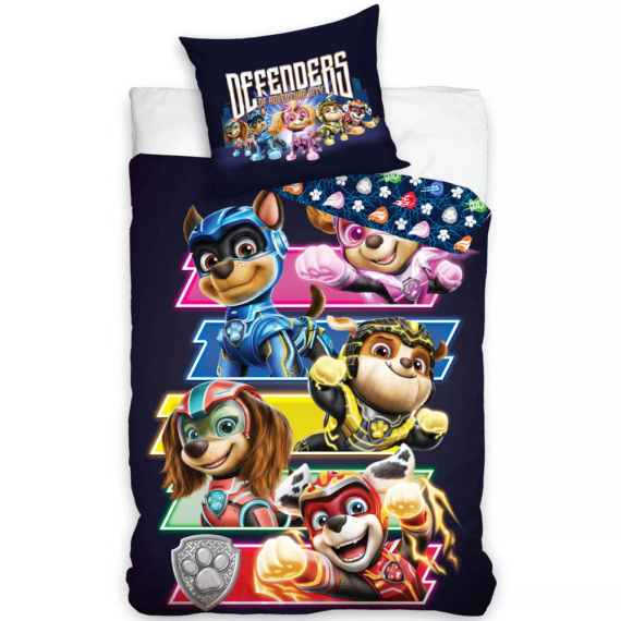 Lenjerie de pat din bumbac PAW Patrol Carbotex