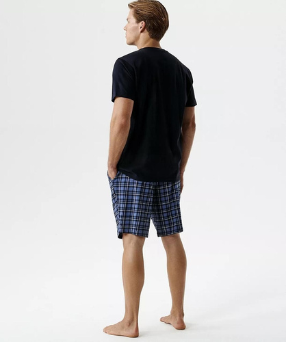 NMP-401 Pijama Bărbați Vară 100% Bumbac Peach Effect