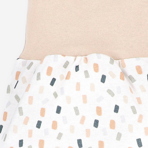 ABN-5331/KRE Costume de dormit Nini din bumbac organic, crem