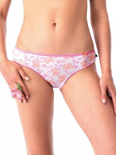 LPR 599 A'2 Slip dama pachet de 2 Key alb roz