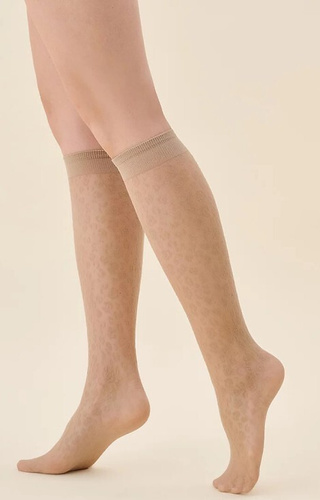 575 Esma Șosete până la genunchi 20 den Gabriella - bej