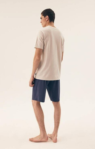 42633 Dive Henderson Premium Pijamale pentru bărbați - alb