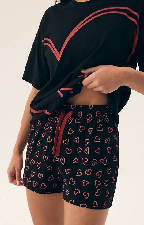 42655 Necesito Henderson Pijamale pentru damă - negru