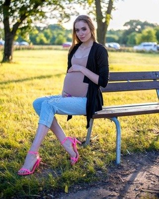 552 Letni Kardigan Sweterek Damski MIRACLE  - czarny