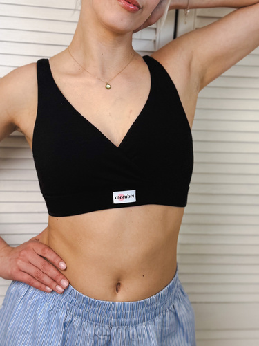 Milk&Love Mombri Klasyk sutien alăptare impermeabil black