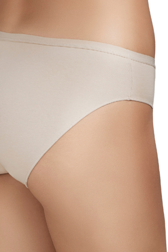 Chiloti bikini Selene 400 bej, set 2 bucăți, bumbac, clasici