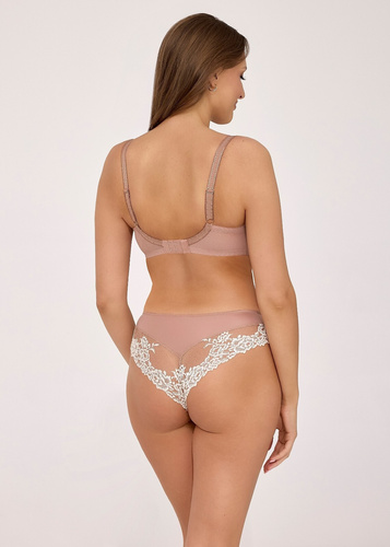 Sutien moale 2227 Macchiato Ava dantelă, moale, bej