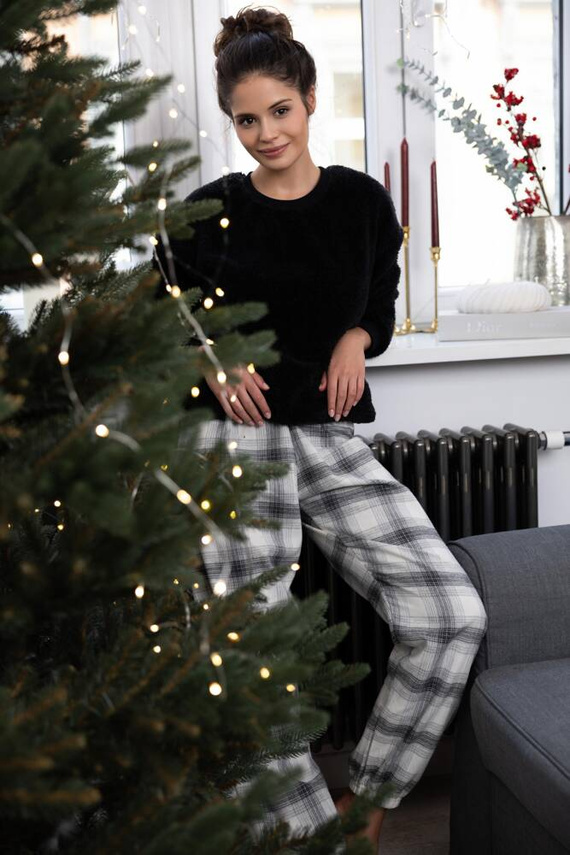 Pijamale Meredith Sensis pentru femei - Negru