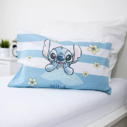 Jerry Fabrics Lenjerie de pat din bumbac Lilo & Stitch Tropical Hugs 100x135 40x60